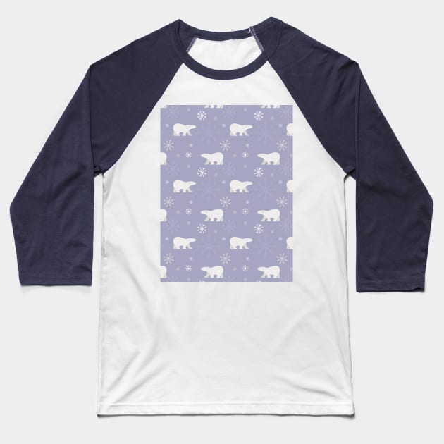 Where the polar bear goes Baseball T-Shirt by Cute-Design